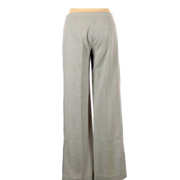 BCBGMAXAZRIA  Gray Boyfriend Dress Pants Size 12 - Picture 2 of 6